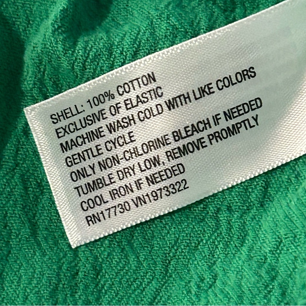 Smocked Waist Skirt Wild Fable Summery Vibrant Green Excellent Condition Small - Picture 5 of 7
